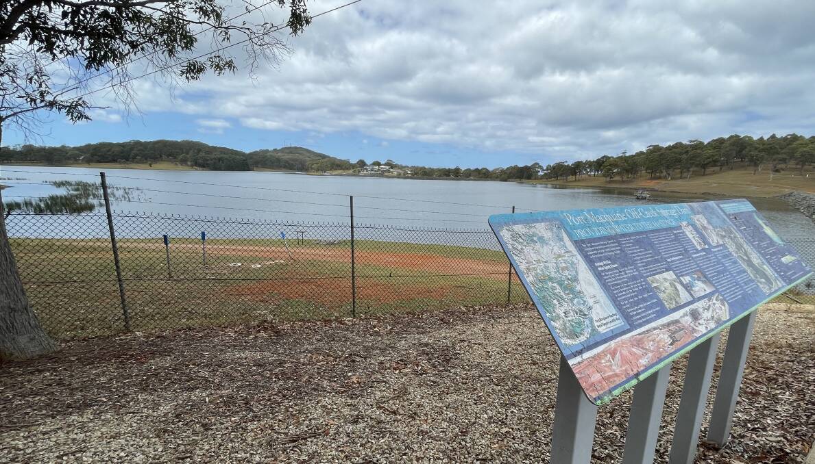 Port Macquarie Dam is one of two off-creek storage dams in the area. Picture by Lisa Tisdell