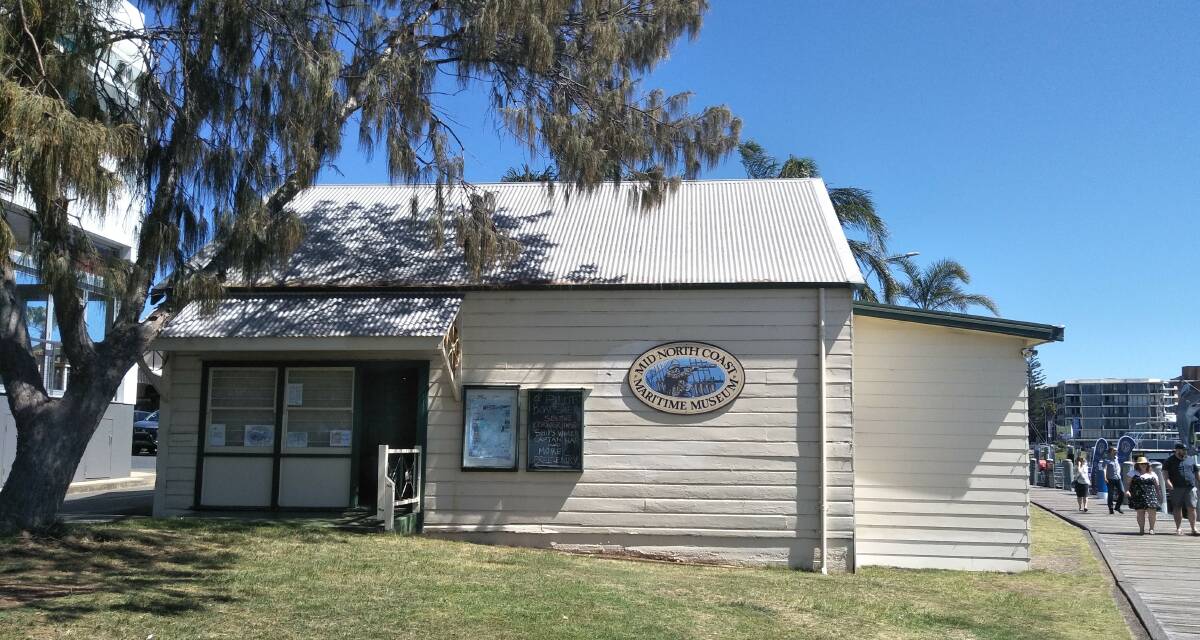 Slice of history: The Mid North Coast Maritime Museum's Pilot Boat Shed benefited from a heritage grant in 2017-2018. Photo: Mid North Coast Maritime Museum