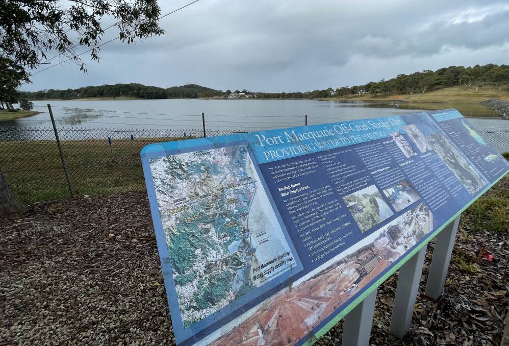 The Port Macquarie Dam is one of two off-creek storage dams in the region. Photo: Lisa Tisdell