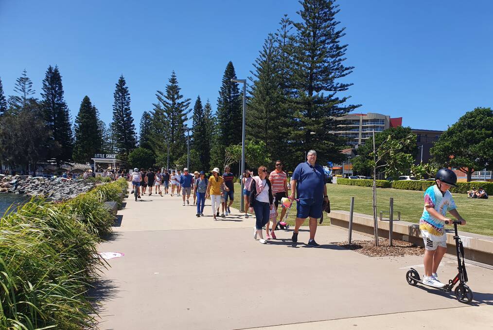 Get ready: Expect large numbers of tourists to holiday in Port Macquarie now regional NSW has reopened to Sydneysiders. 