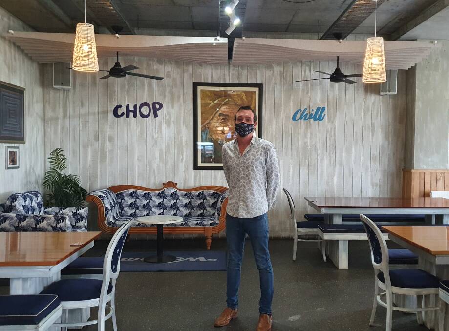 Thank you: Chop 'n Chill corporate operations manager Marc Strachan says local customers have supported the business during the pandemic.