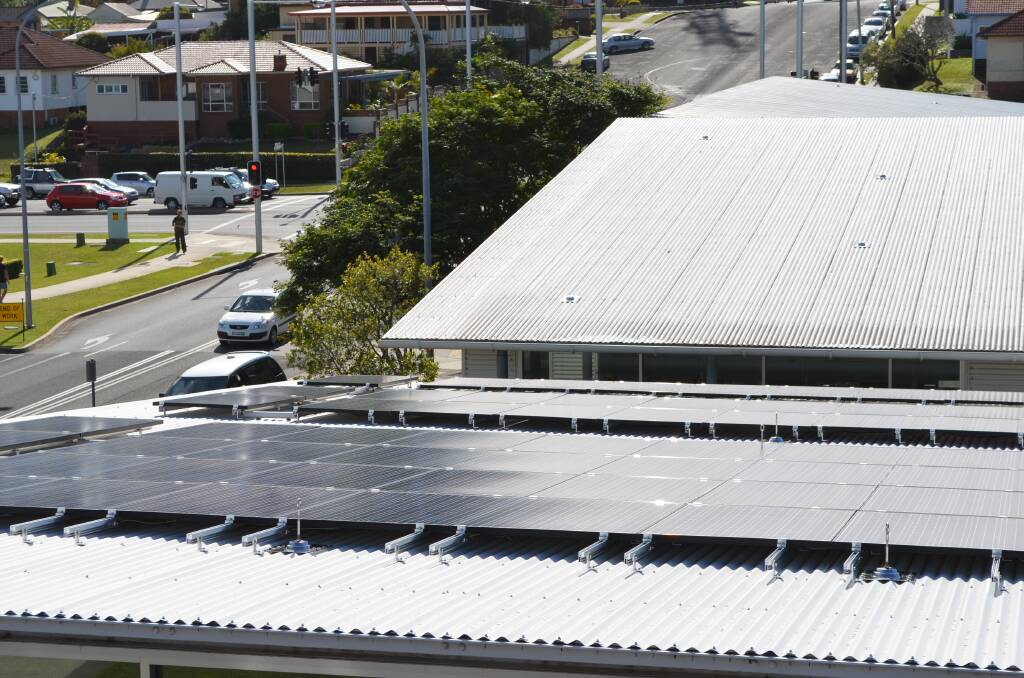 Energy approach: Port Macquarie Library is among the council buildings with solar panels. Pic: Port Macquarie-Hastings Council