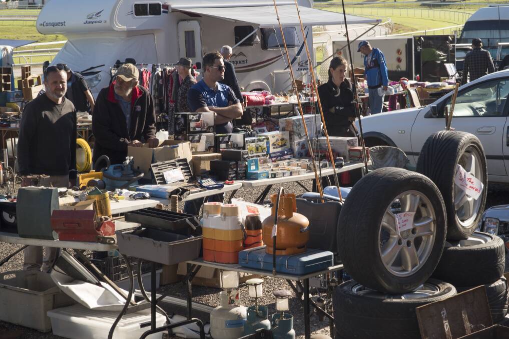 People will be able to find goods from car parts to bric-a-brac at the swap meet. Photo: John Waters