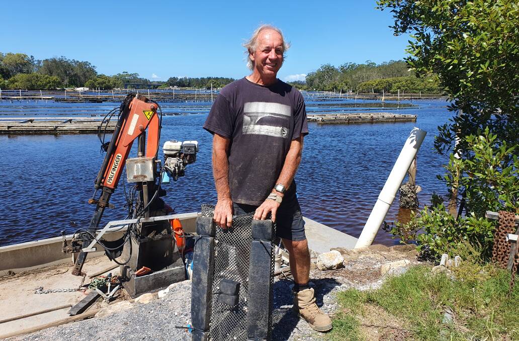 Wealth of knowledge: Paul Wilson has been an oyster farmer for 45 years.