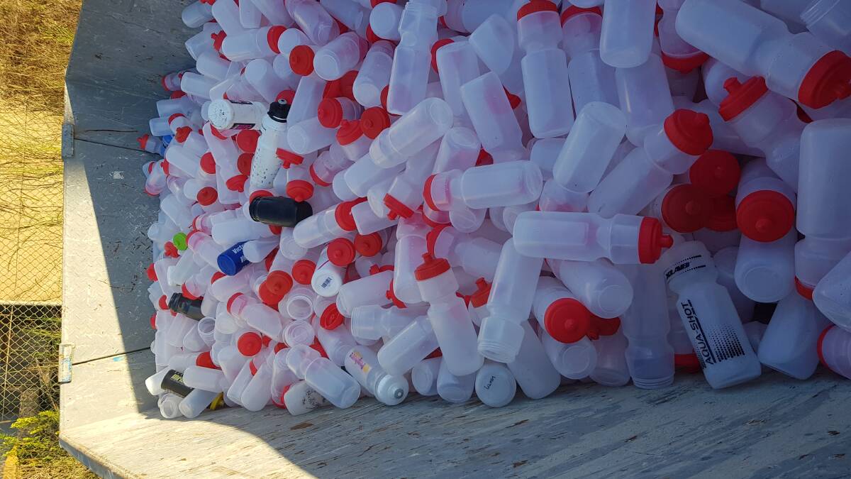 The drink bottles will be recycled at Port Plastics and Tooling. 