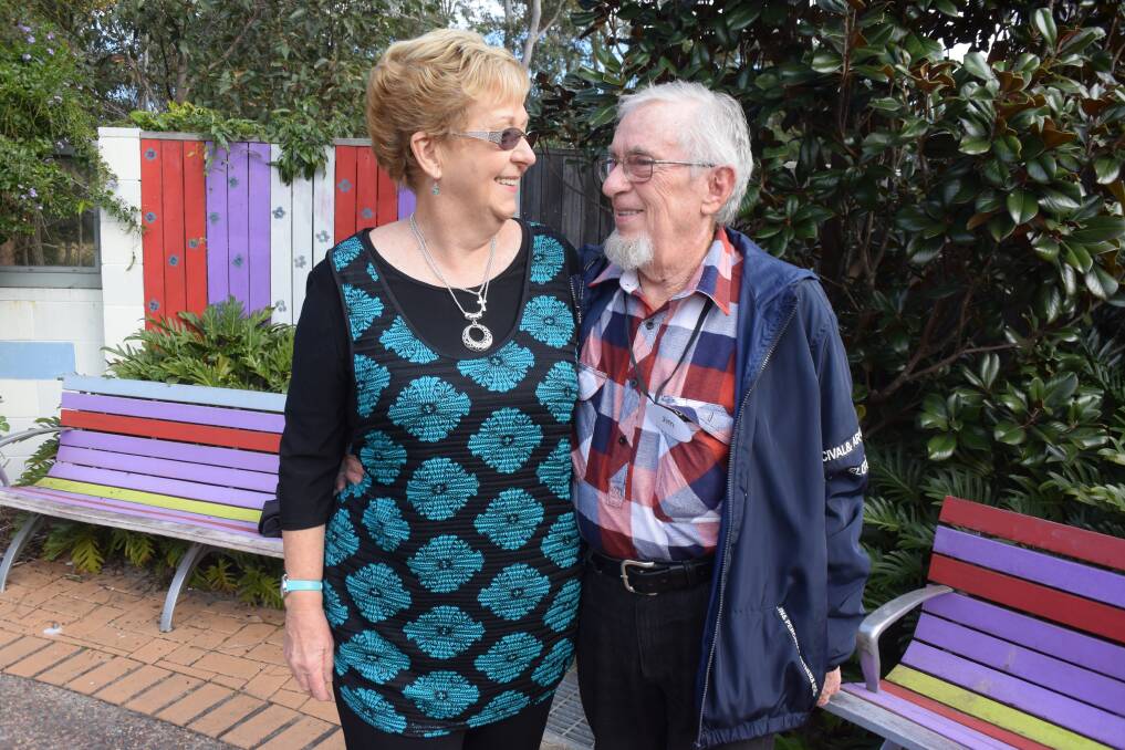 Close bond: Susan and Jim Crombie know how to get the best out of life.