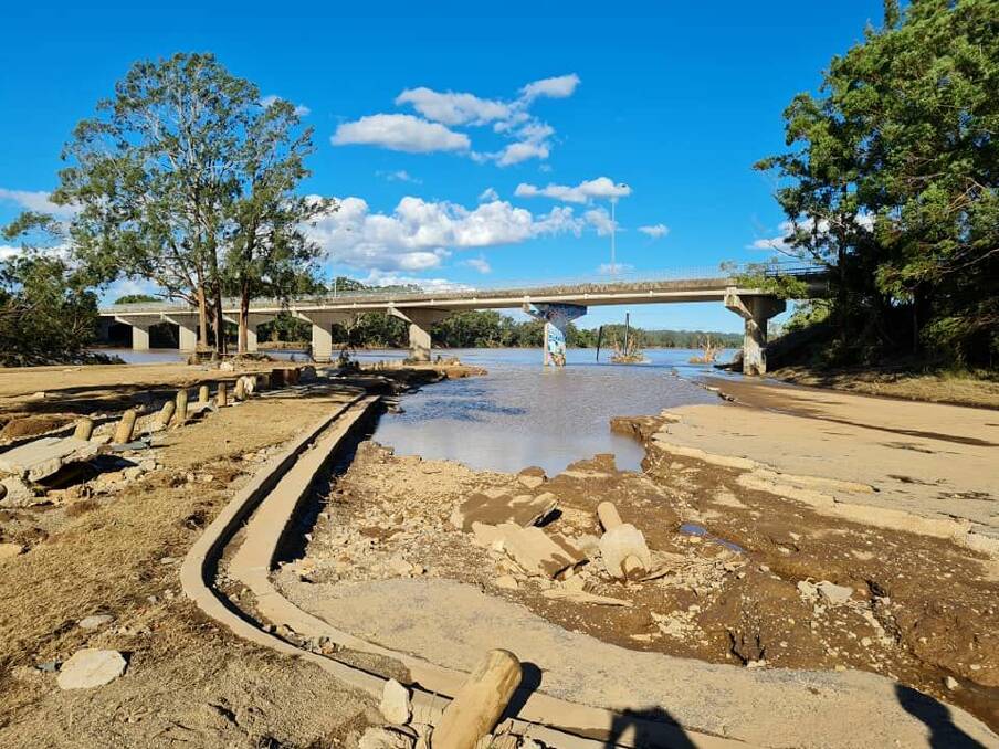 The council wants to hear what the community loves and values about Rocks Ferry Reserve so a way forward can be planned after the floods. Photo: Port Macquarie-Hastings Council