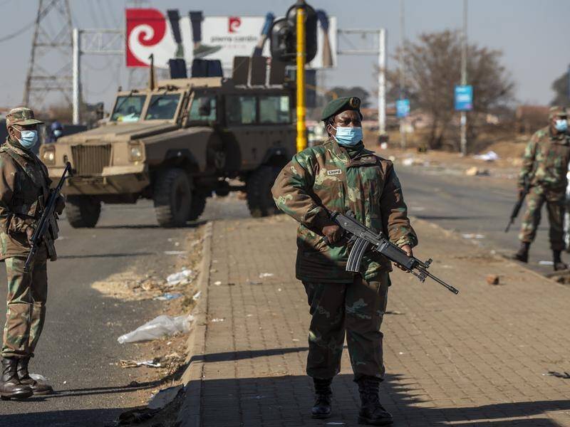 Authorities say 5000 soldiers are already on KwaZulu-Natal and Gauteng streets since Wednesday.