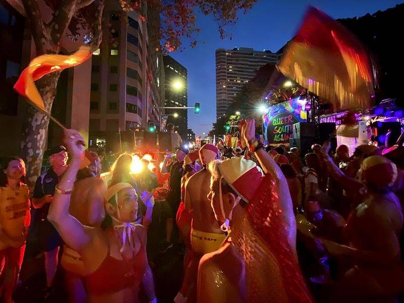 A protest march will take place ahead of the official Mardi Gras, which has been moved to the SCG.