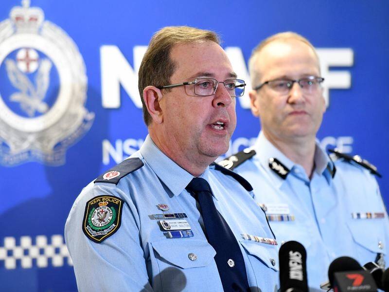 Australian authorities say the man arrested was on a continuum of increasing radicalisation.