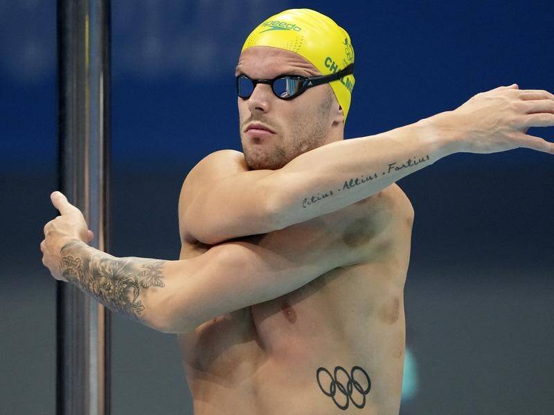 Kyle Chalmers is out to claim a second consecutive 100m freestyle gold medal on Thursday.