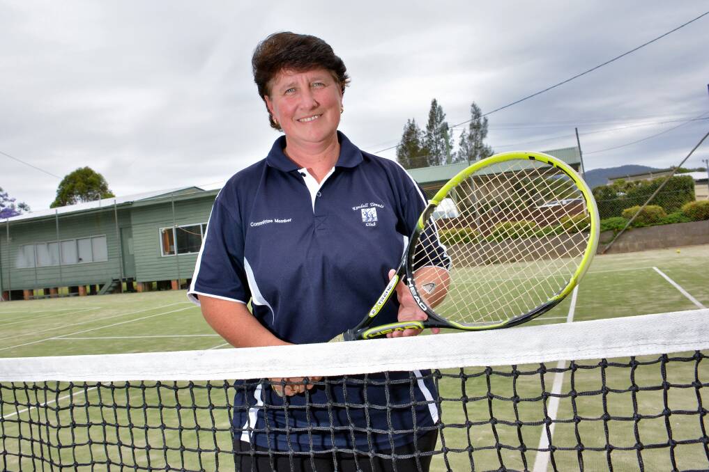 Well deserved: Kendall Tennis Club president Wendy Hudson has been named a finalist in the NSW 2015 Community Sports Volunteer Awards in the category of Community Sport Administrator.