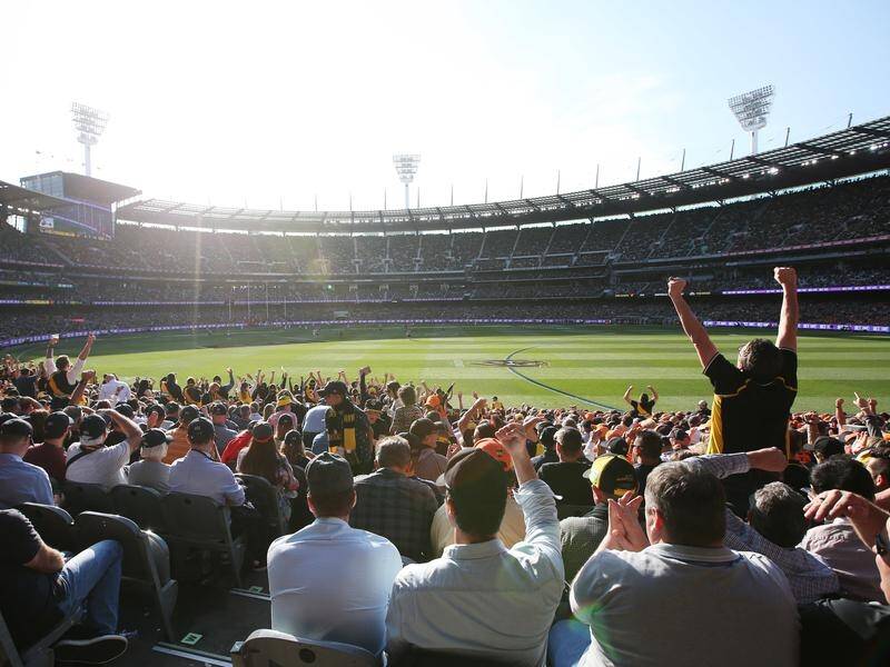 Experts question a plan to use rapid testing to get 100,000 fans into the MCG for the grand final.