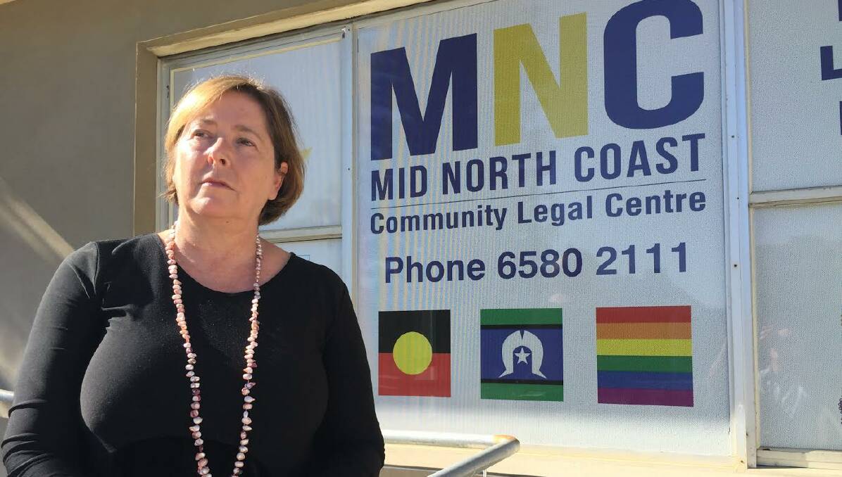 Funding cut: Mid North Coast Community Legal Centre solictior Jane Titterington says funding cuts are on the way.
