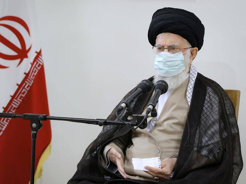 Ayatollah Ali Khamenei says people in Iran protesting about a water crisis shouldn't be blamed.