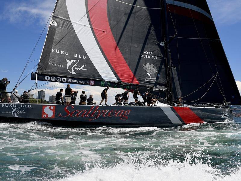 SHK Scallywag 100 came from behind to beat supermaxi rival LawConnect in the Big Boat Challenge.