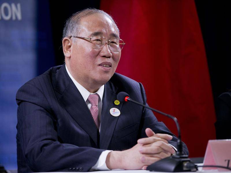 Envoy Xie Zhenhua says China aims to have its carbon dioxide emissions peak by 2030.