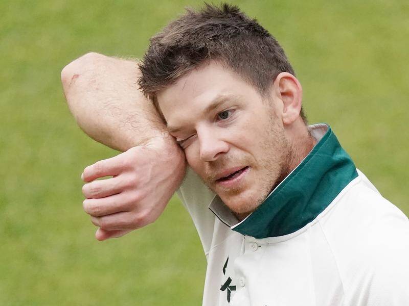 Tim Paine has had his car broken into and wallet stolen while setting up a garage gym.