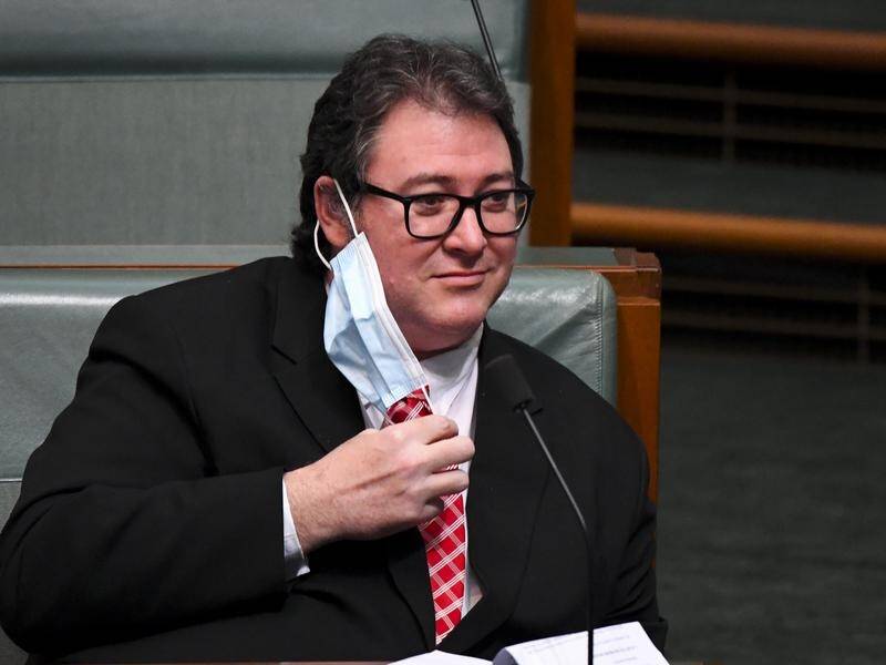 George Christensen has been criticised for taking part in a conspiracy theorist's online show.