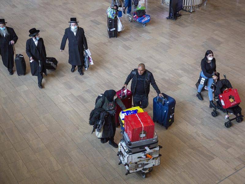 Israel announced ban on foreigners, pending government approval, will last 14 days.