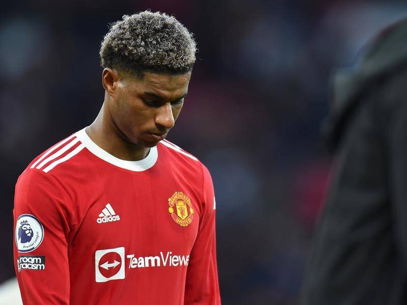 An 'embarrassed' Marcus Rashford stayed away from social media after the Liverpool thrashing.