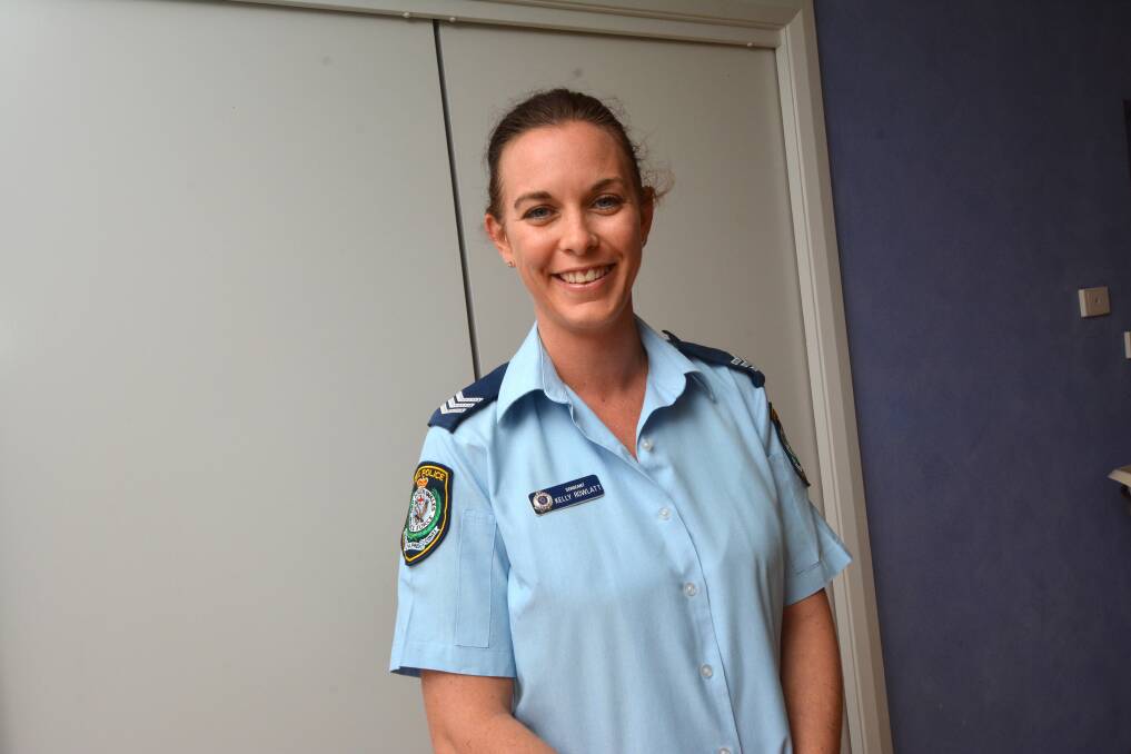 Blue in the blood: the centenary of women in policing and Tuesday's baton relay through town has special significance for fourth-generation officer Sergeant Kelly Rowlatt.