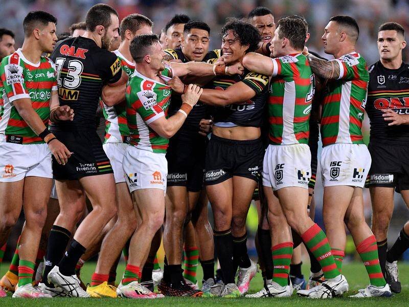 Penrith have overcome a never-say-die South Sydney in their NRL grand final qualifier.