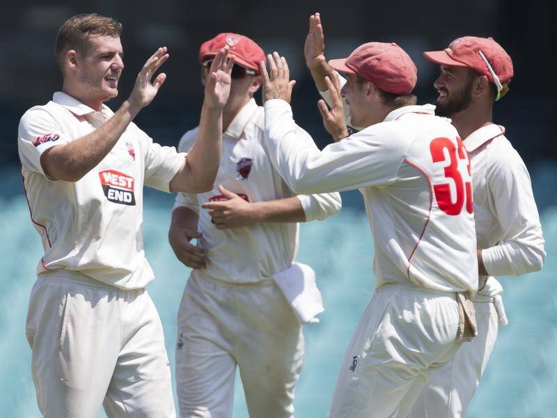 South Australia need only 43 runs to beat NSW in their Sheffield Shield clash at the SCG.