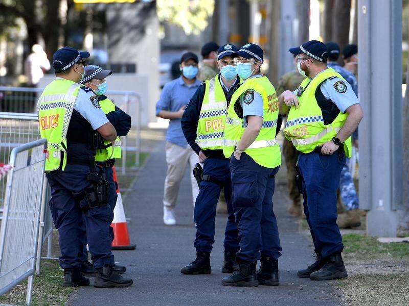 Some 18,000 police officers are being supported by 800 ADF members in the three-week crackdown.