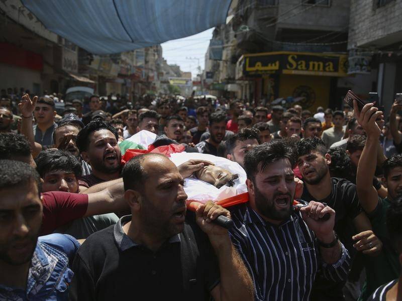 At least 44 people were killed in the latest violence between Israel and Gaza militants. (AP PHOTO)
