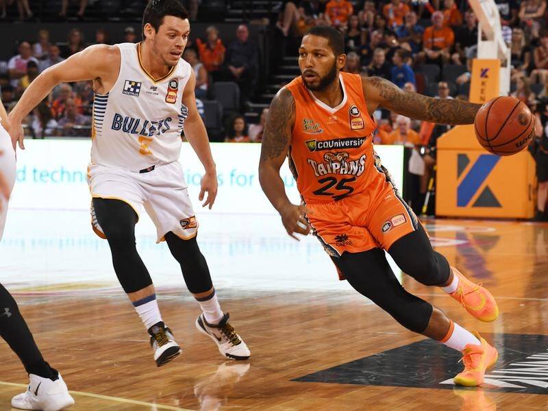 DJ Newbill has starred in Cairns' 94-85 NBL win over Brisbane in just their third win of the season.