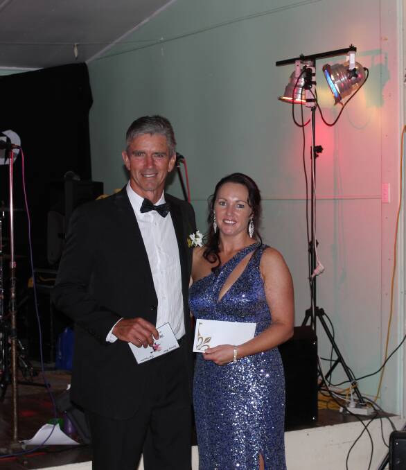 Dressed to kill: Best dressed male and female duo, Dean Broderick and Larissa Hardcastle