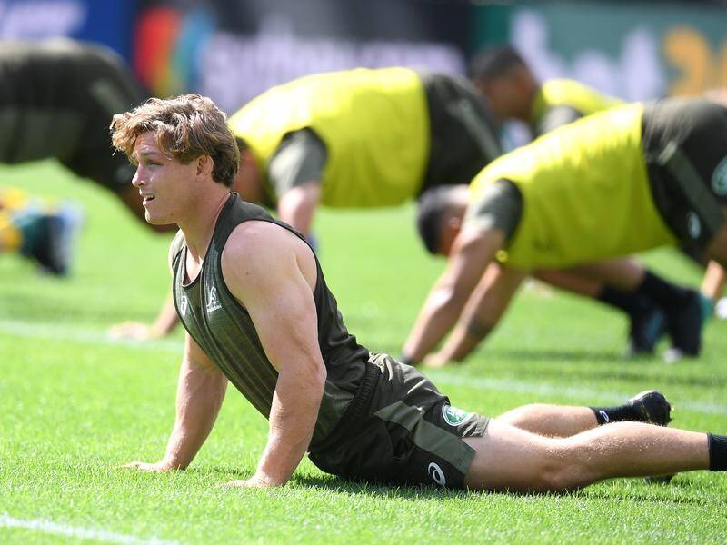 Captain Michael Hooper expects the Wallabies' rookie midfield to step up in the Bledisloe Cup Test.