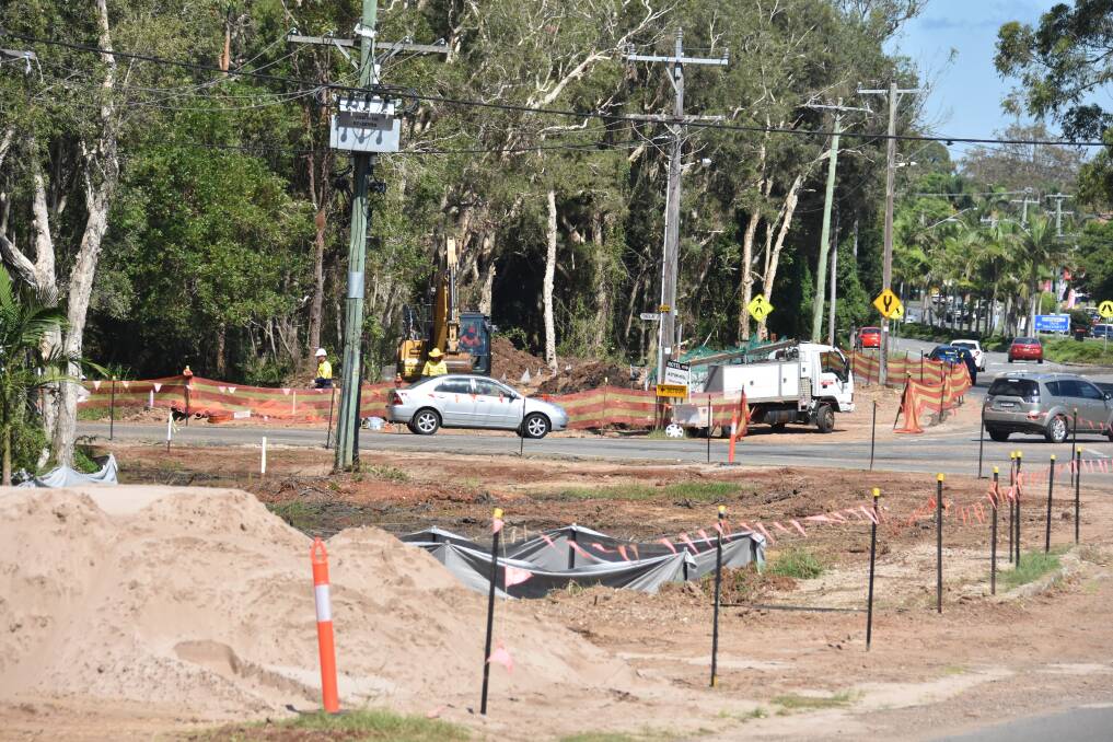 Full steam ahead: Works will continue on Hastings River Drive with stage two to commence on Friday.