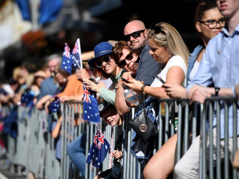 Research suggests only 58 per cent of Australians are likely to attend an Anzac Day event this year.