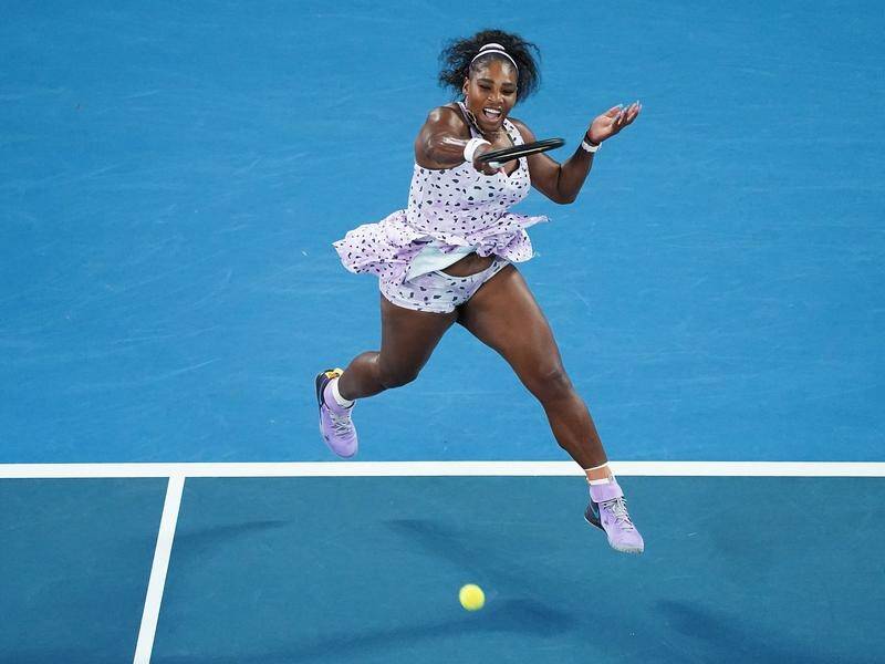 Serena Williams is through to the third round of the Australian Open by eliminating Tamara Zidansek.