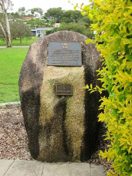 The ultimate sacrifice: the lives of the two Port Macquarie policemen killed in the line of duty 20 years ago will be commemorated tomorrow at this memorial for them in Crescent Head.