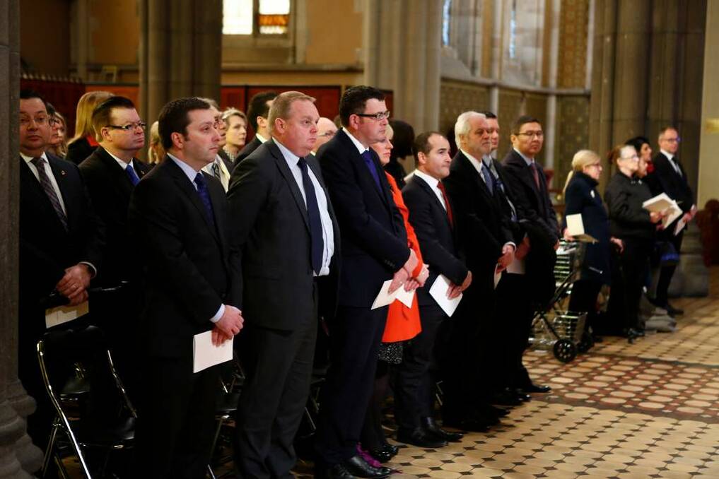 National Memorial service for victims of MH17 at the St Paul's Cathedral. Photo: Eddie Jim