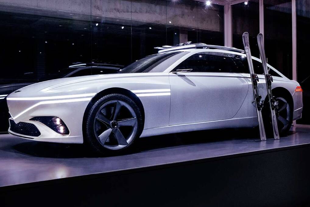 Hyundai's luxury brand shows off another sexy concept car