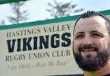 Ready to run the team: Mark Howard is the new Hastings Valley Vikings coach. Pic: PETER GLEESON