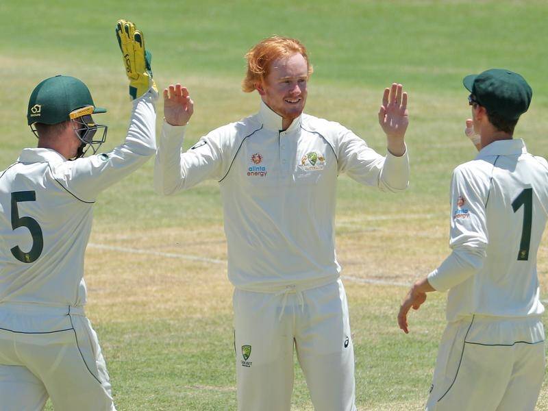Lloyd Pope claimed five wickets, but Pakistan recovered against a Cricket Australia XI in Perth.