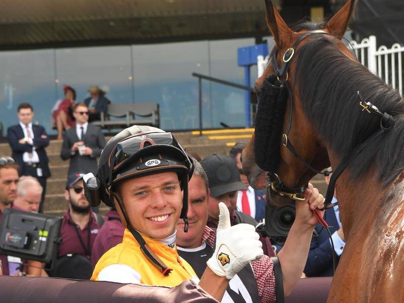 Jockey Andrew Adkins has found himself on the sidelines again shortly after returning from injury.