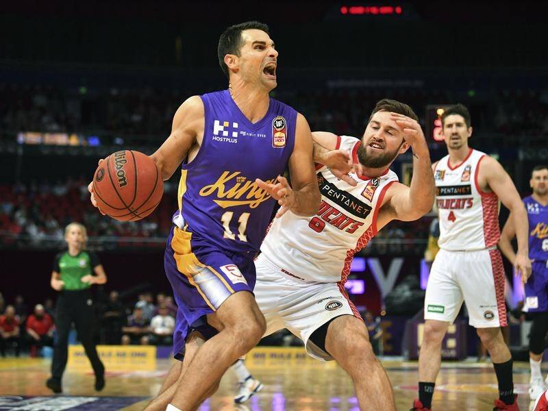 Captain Kevin Lisch has been prominent in Sydney's 77-72 home NBL win over Perth.