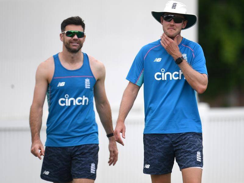 England have left out quicks James Anderson (L) and Stuart Broad for the first Ashes Test.