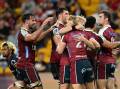 The Queensland Reds have revived their Super Rugby season with a 31-0 shut-out of the Highlanders. (Darren England/AAP PHOTOS)