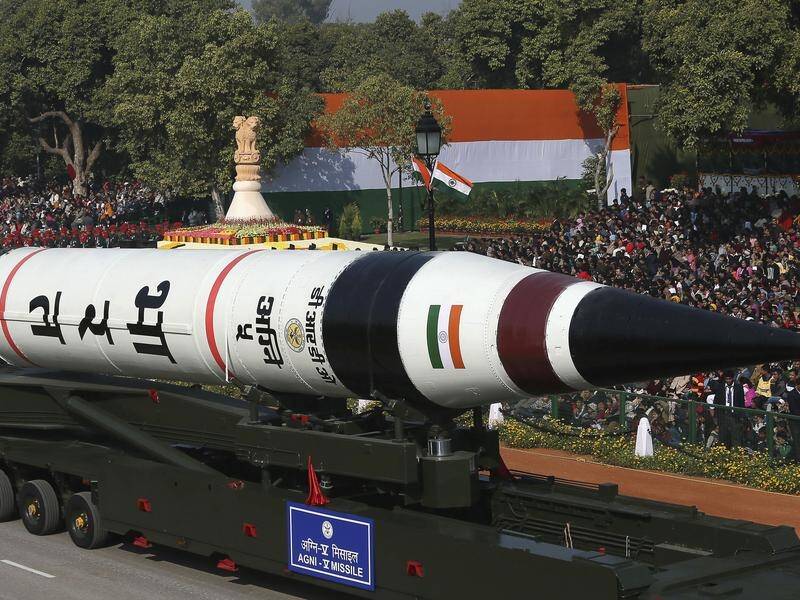 India has test-fired a nuclear-capable intercontinental ballistic missile.