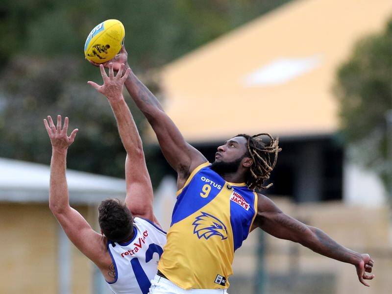 West Coast's Nic Naitanui has made a promising start to his comeback from injury in the WAFL.