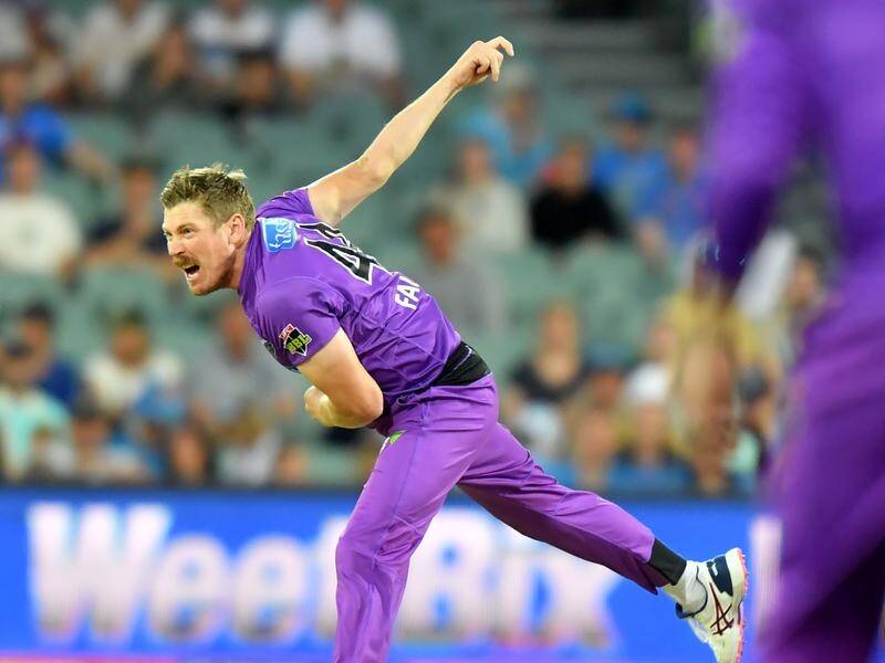 James Faulkner made 22 and took two wickets for Lahore in their PSL win over Peshawar.