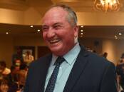 Deputy Prime Minister Barnaby Joyce spent Friday morning campaigning in the NSW seat of Hunter.