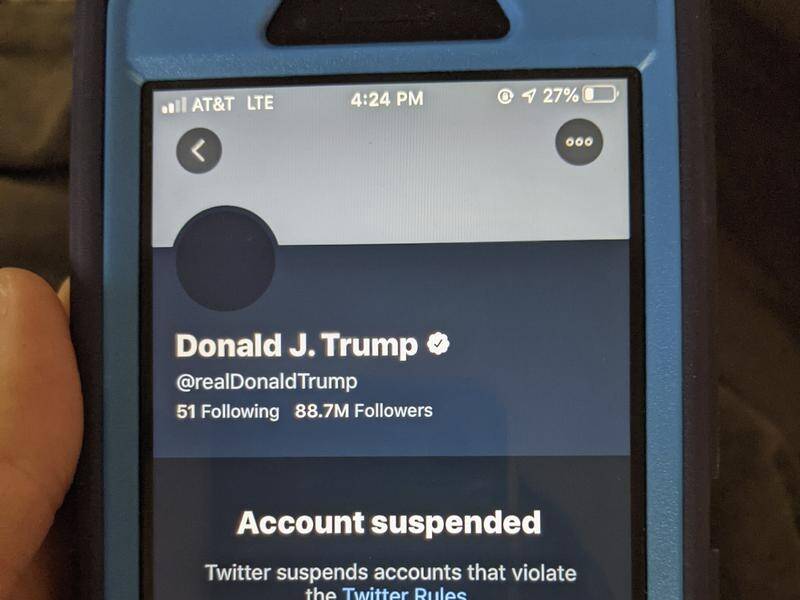 Twitter permanently suspended Donald Trump from the social media platform in January 2021.